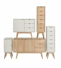 Kiteen Huonekalutehdas Oy. NOTTE Lipasto Korkea -säilytyshuonekalukauppa 922994 Notte pino 3