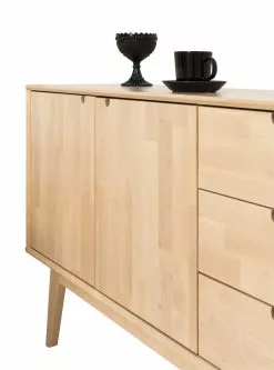 Kiteen Huonekalutehdas Oy. NOTTE Senkki 120 Cm -säilytyshuonekalukauppa 923078 Notte senkki detalj