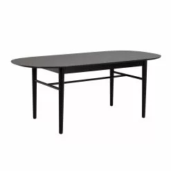 Rowico AB AKITA Ruokapöytä Ovaali 190 X 90 Cm 15 Rowico AB AKITA Ruokapöytä Ovaali 190 X 90 Cm -säilytyshuonekalukauppa Akita ruokapoyta musta 119754 1