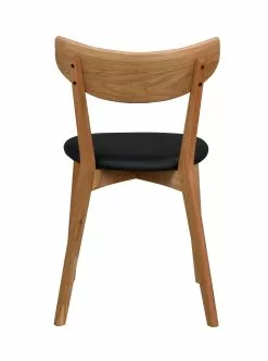 Rowico AB AMI Tuoli Varastovärit -säilytyshuonekalukauppa Ami tuoli lv tammi PU musta 113031 5