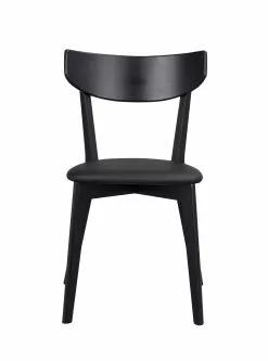 Rowico AB AMI Tuoli Varastovärit -säilytyshuonekalukauppa Ami tuoli musta PU musta 52207 2