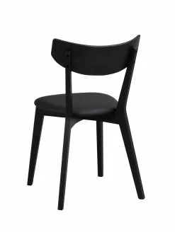 Rowico AB AMI Tuoli Varastovärit -säilytyshuonekalukauppa Ami tuoli musta PU musta 52207 4