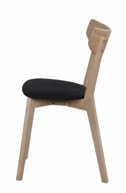 Rowico AB AMI Tuoli Varastovärit -säilytyshuonekalukauppa Ami tuoli valkolakattu kangas harmaa 113023 3