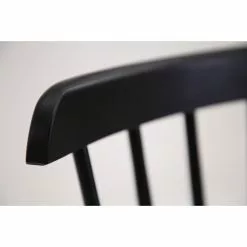 Pohjanmaan Kaluste Oy ANNI Pinnatuoli Koivu -säilytyshuonekalukauppa Anni tuoli Musta detail01