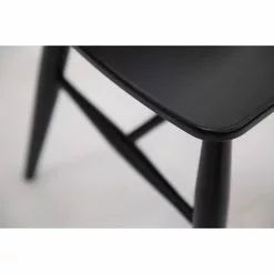 Pohjanmaan Kaluste Oy ANNI Pinnatuoli Koivu -säilytyshuonekalukauppa Anni tuoli Musta detail02