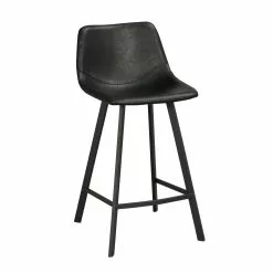 Rowico AB AUBURN Baarituoli -säilytyshuonekalukauppa Auburn baarituoli musta 117677 1