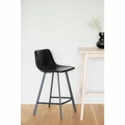 Rowico AB AUBURN Baarituoli -säilytyshuonekalukauppa Auburn baarituoli musta 117677 milj