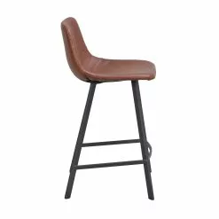 Edessä -säilytyshuonekalukauppa Auburn baarituoli ruskea 117679 2