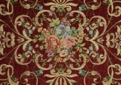 Mattokymppi Oy AVELA Sileäksi Kudottu Matto -säilytyshuonekalukauppa Avela matto punainen kuosi