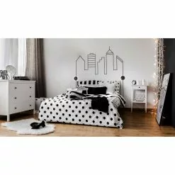 Valaisin Grönlund Oy BONN ROUND Seinävalaisin Ø 20 Cm -säilytyshuonekalukauppa Bonn Round musta milj