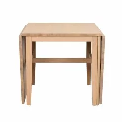 Rowico AB BROCKTON Klaffipöytä 80 X 100 + 70 + 70 Cm -säilytyshuonekalukauppa Brockton klaffipoyta 118441 valkotammi