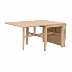 Rowico AB BROCKTON Klaffipöytä 80 X 100 + 70 + 70 Cm -säilytyshuonekalukauppa Brockton klaffipoyta 118441 valkotammi 4