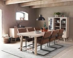 Rowico AB BROOKLYN Senkki 160 Cm -säilytyshuonekalukauppa Brooklyn Clive rr 1 6 Brooklyn senkki vitriini valkotammi milj