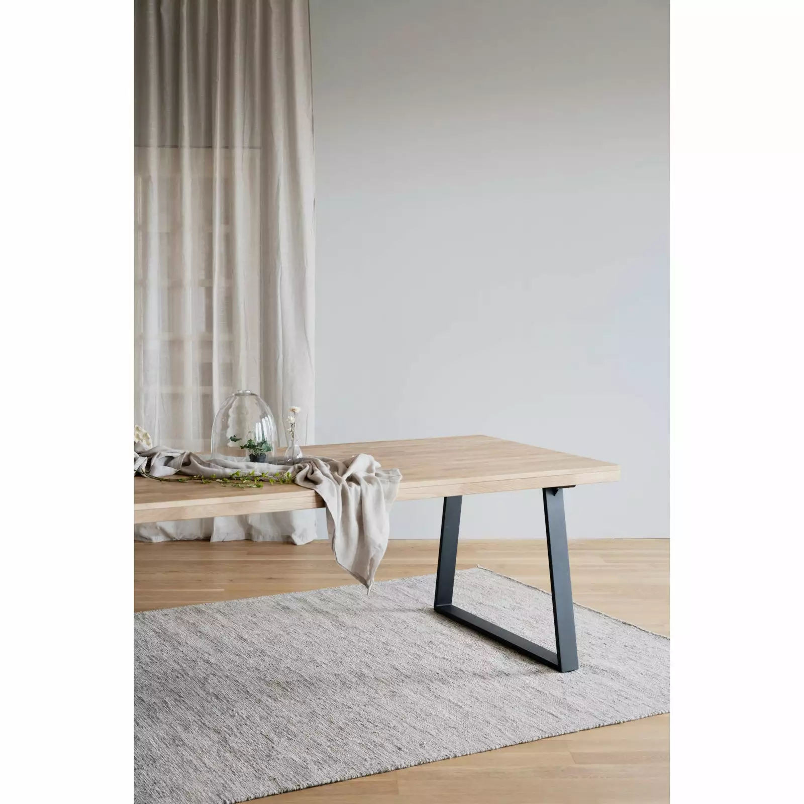 Rowico AB BROOKLYN Ruokapöytä 220 X 95 Cm Metallijaloilla 12 Rowico AB BROOKLYN Ruokapöytä 220 X 95 Cm Metallijaloilla - Image 10