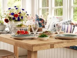 Rowico AB BROOKLYN Ruokapöytä 44 Rowico AB BROOKLYN Ruokapöytä -säilytyshuonekalukauppa Brooklyn ruokaryhma ruokapoyta 220cm tammi lv detalj 1