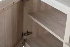 Rowico AB BROOKLYN Senkki 160 Cm -säilytyshuonekalukauppa Brooklyn senkki valkotammi detalj