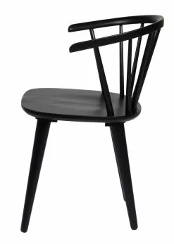 Rowico AB CARMEN Tuoli -säilytyshuonekalukauppa Carmen tuoli musta 3