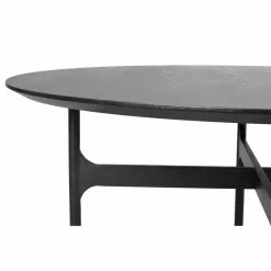 Rowico AB COLTON Ruokapöytä Pyöreä 135 Cm 10 Rowico AB COLTON Ruokapöytä Pyöreä 135 Cm -säilytyshuonekalukauppa Colton ruokapoyta musta 135 pyorea 119895 detalj