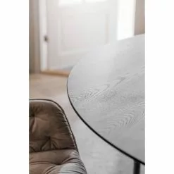 Rowico AB COLTON Ruokapöytä Pyöreä 135 Cm 12 Rowico AB COLTON Ruokapöytä Pyöreä 135 Cm -säilytyshuonekalukauppa Colton ruokapoyta musta 135 pyorea 119895 detalj 2