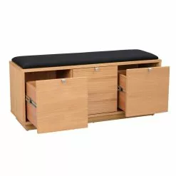 Rowico AB CONFETTI Säilytyspenkki 106 Cm 27 Rowico AB CONFETTI Säilytyspenkki 106 Cm -säilytyshuonekalukauppa Confetti penkki 3ltk tammi musta 103761 2