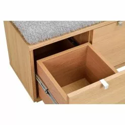 Rowico AB CONFETTI Säilytyspenkki 106 Cm 35 Rowico AB CONFETTI Säilytyspenkki 106 Cm -säilytyshuonekalukauppa Confetti penkki tammi harmaa detalj