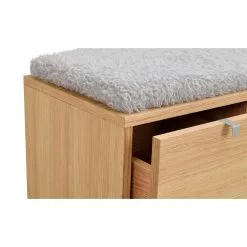 Rowico AB CONFETTI Säilytyspenkki 106 Cm 34 Rowico AB CONFETTI Säilytyspenkki 106 Cm -säilytyshuonekalukauppa Confetti penkki tammi harmaa detalj 2