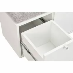 Rowico AB CONFETTI Säilytyspenkki 106 Cm 38 Rowico AB CONFETTI Säilytyspenkki 106 Cm -säilytyshuonekalukauppa Confetti penkki valkoinen harmaa detalj