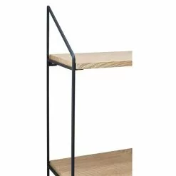 Schou Company A/S DAY Seinähylly 59 Cm 5-tasoinen -säilytyshuonekalukauppa Day seinahylly ruskea musta