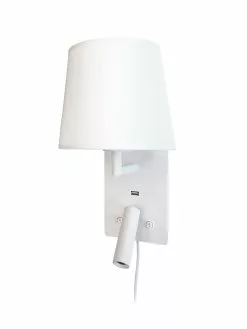 Valaisin Grönlund Oy DENVER Seinävalaisin 34 Cm -säilytyshuonekalukauppa Denver seinavalaisin valkoinen