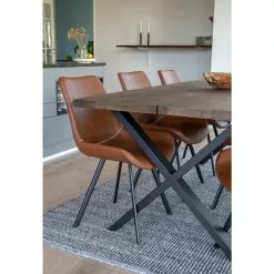 House Nordic ApS TAMMISAARI/MEMPHIS 6 Hengen Ruokailuryhmä -säilytyshuonekalukauppa Drammen tuoli ruskea milj 4 1b205f81 3c73 493d a8fd 6aa4bc7d69ec