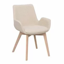 Rowico AB DRIMSDALE Tuoli 45 Rowico AB DRIMSDALE Tuoli -säilytyshuonekalukauppa Drimsdale tuoli beige valkotammi 120805 1
