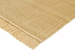 Mattokymppi Oy ELLEN Viskoosimatto 18 Mattokymppi Oy ELLEN Viskoosimatto -säilytyshuonekalukauppa Ellen matto keltainen kulma