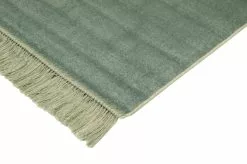 Mattokymppi Oy ELLEN Viskoosimatto 21 Mattokymppi Oy ELLEN Viskoosimatto -säilytyshuonekalukauppa Ellen matto vihrea kulma
