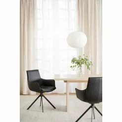 Rowico AB LOWELL Nojatuoli Pyörivä -säilytyshuonekalukauppa Emmett rr ruokapoyta valkotammi 120350 Lowell tuolit miljoo 2