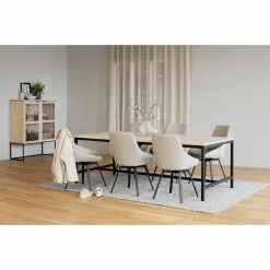 Rowico AB EVERETT Ruokapöytä -säilytyshuonekalukauppa Everett ruokapoyta kaappi Alison tuolit miljoo