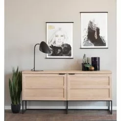 Rowico AB EVERETT Senkki 160 Cm -säilytyshuonekalukauppa Everett senkki kuultovalko miljoo