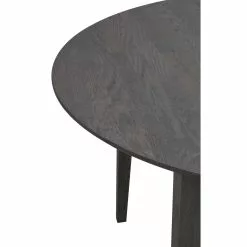 Rowico AB FILIPPA Ruokapöytä Pyöreä Jatkettava 120 + 45 Cm -säilytyshuonekalukauppa Filippa pyorea poyta tummanruskea 13830 detalj