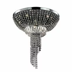 Valaisin Grönlund Oy FIRENZE Kristalliplafondi Ø 55 Cm