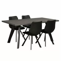 Rowico AB FRED Ruokapöytä -säilytyshuonekalukauppa Fred rr ruokapoyta 170 117432 t.ruskea musta Auburn tuolit