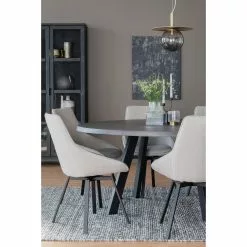 Rowico AB FRED Ruokapöytä Pyöreä 160 Cm 30 Rowico AB FRED Ruokapöytä Pyöreä 160 Cm -säilytyshuonekalukauppa Fred rr pyorea savutammi musta 117440 Alison 117762 EverettVitriini 118788 miljoo