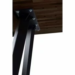 Rowico AB FRED Ruokapöytä -säilytyshuonekalukauppa Fred ruokapoyta 240 t.ruskea musta 117430 detalj 2