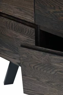 Rowico AB FRED Senkki 170 Cm 15 Rowico AB FRED Senkki 170 Cm -säilytyshuonekalukauppa Fred senkki 170cm savutammi detalj 2