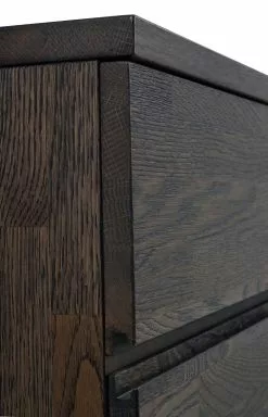 Rowico AB FRED Senkki 170 Cm 16 Rowico AB FRED Senkki 170 Cm -säilytyshuonekalukauppa Fred senkki 170cm savutammi detalj 3