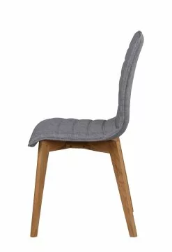Rowico AB GRACY Tuoli Kangasverhoilulla -säilytyshuonekalukauppa Gracy tuoli vaaleanharmaa tammi 3 1