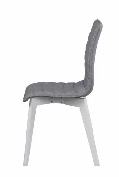 Rowico AB GRACY Tuoli Kangasverhoilulla -säilytyshuonekalukauppa Gracy tuoli vaaleanharmaa valkoinen 3 1