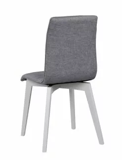 Rowico AB GRACY Tuoli Kangasverhoilulla -säilytyshuonekalukauppa Gracy tuoli vaaleanharmaa valkoinen 4 1