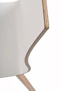 Rowico AB GRACY Tuoli -säilytyshuonekalukauppa Gracy tuoli valkoinen tammi detalj 1