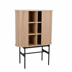 Rowico AB HADDINGTON Kaappi 102 Cm -säilytyshuonekalukauppa Haddington kaappi valkotammi musta 120133 2