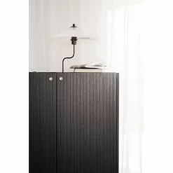 Rowico AB HALIFAX Kaappi 100 Cm -säilytyshuonekalukauppa Halifax kaappi musta 119908 milj2