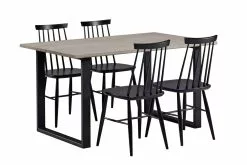 Vilbel Ou HANKO Lankkupöytä 140 X 90 Cm -säilytyshuonekalukauppa Hanko Ahven rr 1 4 savutammi musta f1cd9dde fd95 40d9 909e 7794ed5835a0